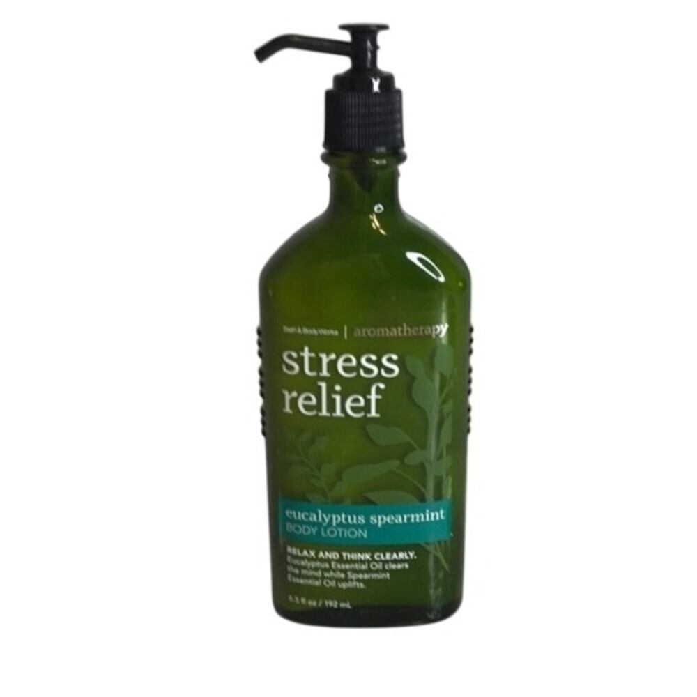 Bath &‎ Body Works Aromatherapy Stress Relief Eucalyptus Spearmint Lotion 6.5oz